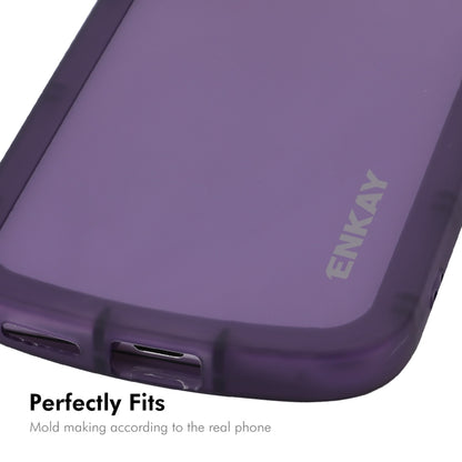 For Huawei Pura 70 ENKAY Hat-Prince Translucent Matte TPU Shockproof Phone Case(White) - Huawei Cases by ENKAY | Online Shopping UK | buy2fix