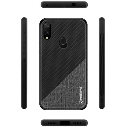 PINWUYO Honors Series Shockproof PC + TPU Protective Case for Xiaomi Play / Redmi 7 Pro(Brown) - Xiaomi Cases by PINWUYO | Online Shopping UK | buy2fix