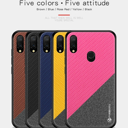 PINWUYO Honors Series Shockproof PC + TPU Protective Case for Xiaomi Redmi Note 7 / Note 7 Pro(Black) - Xiaomi Cases by PINWUYO | Online Shopping UK | buy2fix