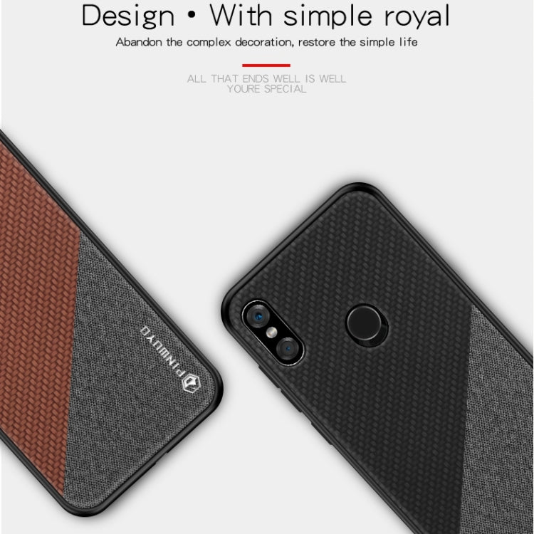 PINWUYO Honors Series Shockproof PC + TPU Protective Case for Motorola MOTO One / P30 Play(Red) - Motorola Cases by PINWUYO | Online Shopping UK | buy2fix