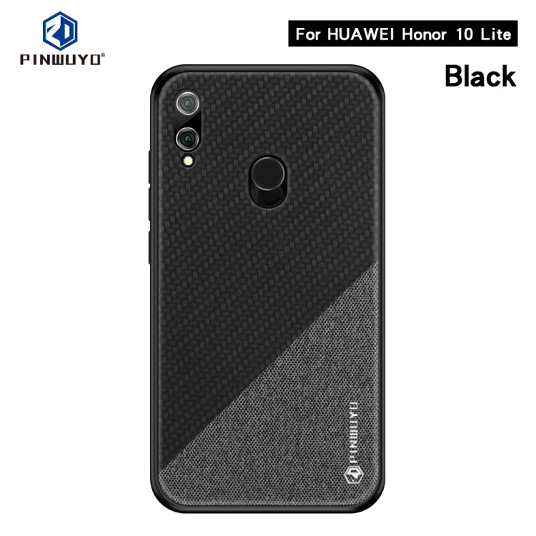 PINWUYO Honors Series Shockproof PC + TPU Protective Case for Huawei Honor 10 Lite / P Smart 2019(Brown) - Honor Cases by PINWUYO | Online Shopping UK | buy2fix