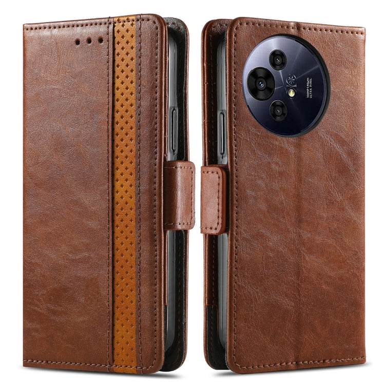 For TCL 50 Pro NxtPaper CaseNeo Splicing Dual Magnetic Buckle Leather Phone Case(Brown) - More Brand by CaseNeo | Online Shopping UK | buy2fix