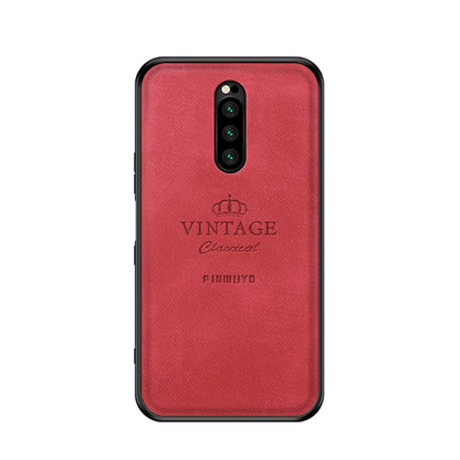 PINWUYO Shockproof Waterproof Full Coverage TPU + PU Cloth+Anti-shock Cotton Protective Case  for Sony Xperia 1 / Xperia XZ4(Red) - Sony Cases by 1 | Online Shopping UK | buy2fix