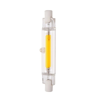 R7S 5W COB LED Lamp Bulb Glass Tube for Replace Halogen Light Spot Light,Lamp Length: 78mm, AC:110v(Cool White) - LED Blubs & Tubes by buy2fix | Online Shopping UK | buy2fix
