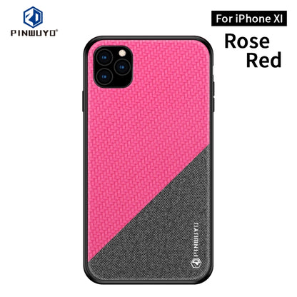 For iPhone 11 Pro PINWUYO Honors Series Shockproof PC + TPU Protective Case (Red) - iPhone 11 Pro Cases by PINWUYO | Online Shopping UK | buy2fix