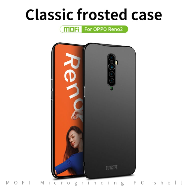 For OPPO Reno2 MOFI Frosted PC Ultra-thin Hard Case(Rose gold) - OPPO Cases by MOFI | Online Shopping UK | buy2fix