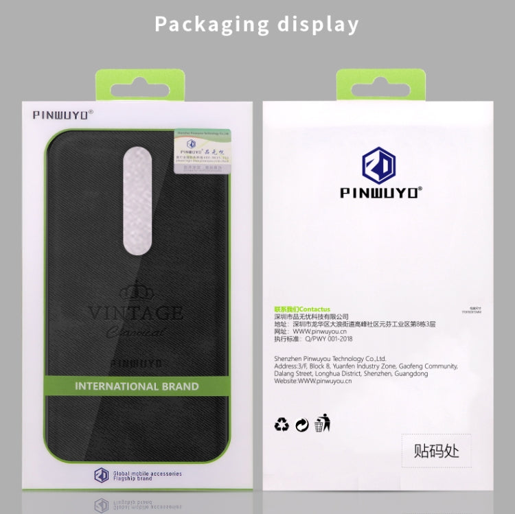 For Xiaomi Redmi K30 PINWUYO Zun Series PC + TPU + Skin Waterproof And Anti-fall All-inclusive Protective Shell(Gray) - Xiaomi Cases by PINWUYO | Online Shopping UK | buy2fix