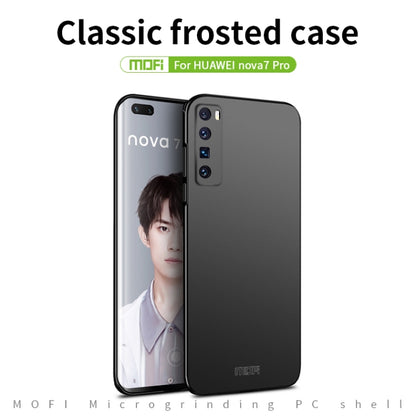 For Huawei Nova 7 Pro MOFI Frosted PC Ultra-thin Hard Case(Rose gold) - Huawei Cases by MOFI | Online Shopping UK | buy2fix