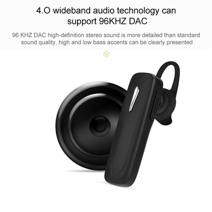 Stereo Bluetooth Headset V4.1 Wireless Headphone Hands Free Earphone for Xiaomi Samsung(Black) - Bluetooth Earphone by buy2fix | Online Shopping UK | buy2fix