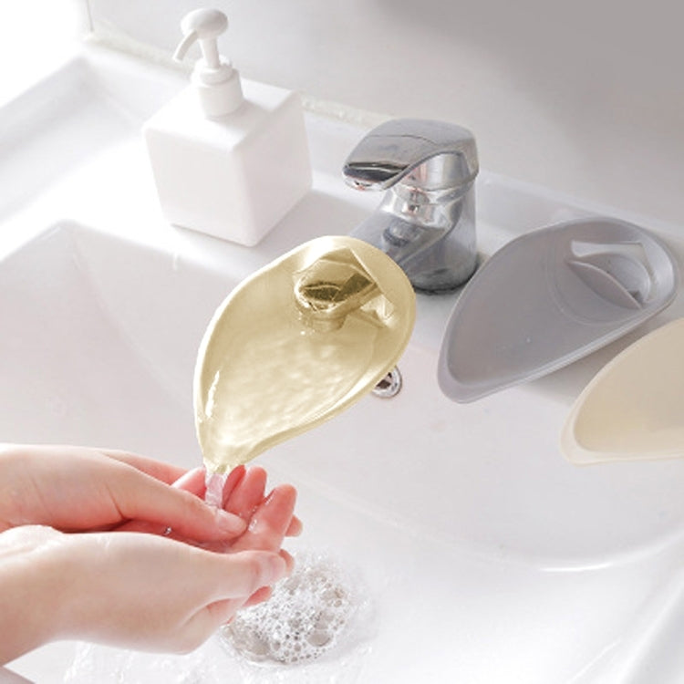 Faucet Extender Solid Color Sink Handle Extension Toddler For Bathroom  Children Hand Wash(Beige) - Faucets & Accessories by buy2fix | Online Shopping UK | buy2fix