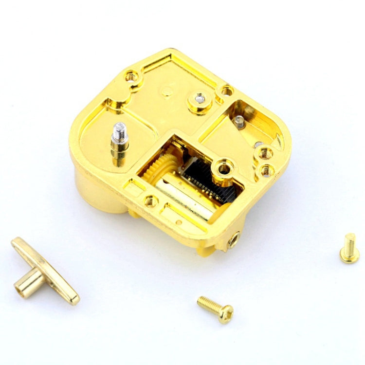 Eight-tone Gold-plated Bar Repair Parts DIY Sky City Paperback Music Box(Castle in the Sky) - Music Box by buy2fix | Online Shopping UK | buy2fix