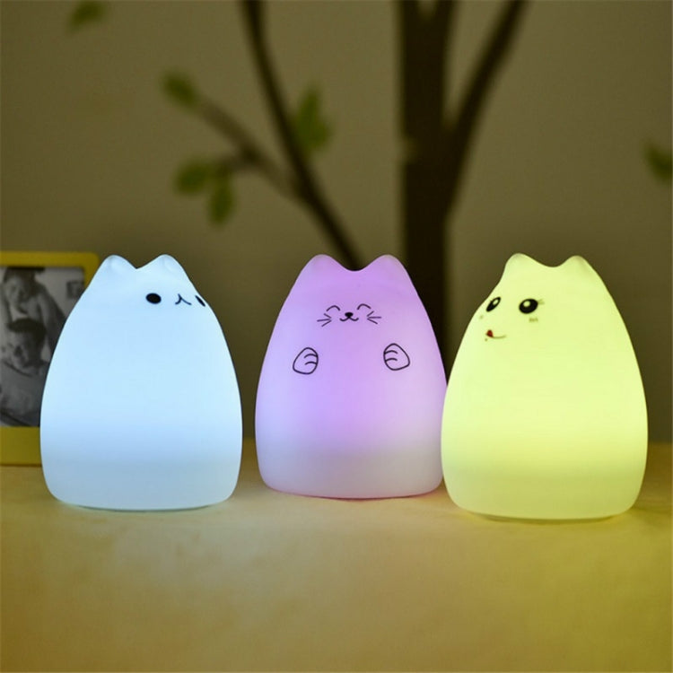 USB Charging Novelty Night Lights Cute Children Night Lamp Distant Control Touch Sensor Light Home Decor Lighting(Popular Cat ?) - Night Lights by buy2fix | Online Shopping UK | buy2fix