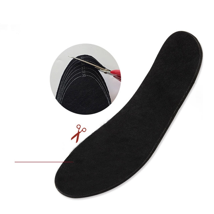 Smart Temperature-controlled Electric Insole Warm Foot Graphene Heating Insole Warm Foot Artifact Warm Foot Treasure, EU Plug, Size:39(Black for Men) - Shoes Care by buy2fix | Online Shopping UK | buy2fix