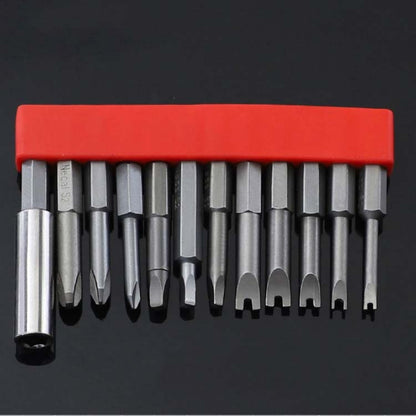 12 PCS / Set Screwdriver Bit With Magnetic S2 Alloy Steel Electric Screwdriver, Specification:6 - Drill & Drill Bits by buy2fix | Online Shopping UK | buy2fix