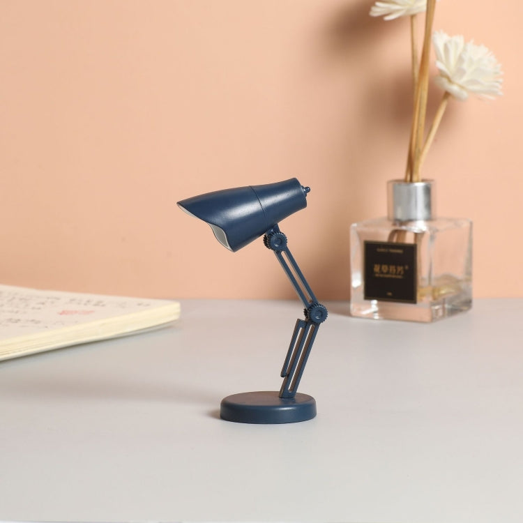 3 PCS Mini LED Desk Lamp Folding Portable Night Light Magnetic Eye Protection Desk Lamp(LD01-Blue) - Desk Lamps by buy2fix | Online Shopping UK | buy2fix