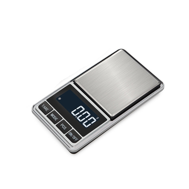 Kitchen Stainless Steel Mini Portable Scale High Precision Jewelry Scale Electronic Scale, Specification: 100g/0.01g - Jewelry Scales by buy2fix | Online Shopping UK | buy2fix