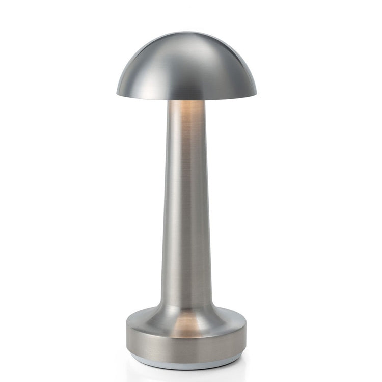 JB-TD008 Outdoor Table Lamp Creative Charging Restaurant Touch Table Lamp Bar Table Lamp, Specification: EU Plug(Silver) - Bedside Light by buy2fix | Online Shopping UK | buy2fix