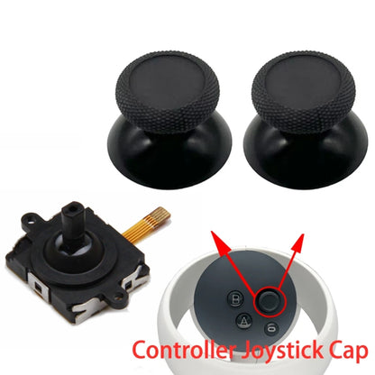 For Meta Quest 2 2pcs Joystick Cap & Tool VR Controller Repair Parts -  by buy2fix | Online Shopping UK | buy2fix