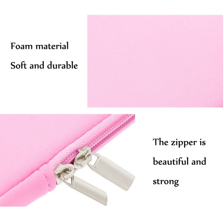 Laptop Anti-Fall and Wear-Resistant Lliner Bag For MacBook 15 inch(Upgrade Pink) - Protective Bags by buy2fix | Online Shopping UK | buy2fix