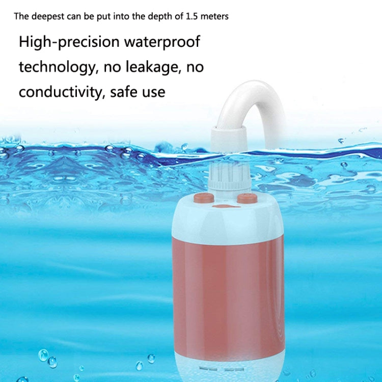 LLT-ES01 Electric Pet Shower Outdoor Camping Bath Device, Style: High Match (Orange White) - Shower Head by buy2fix | Online Shopping UK | buy2fix