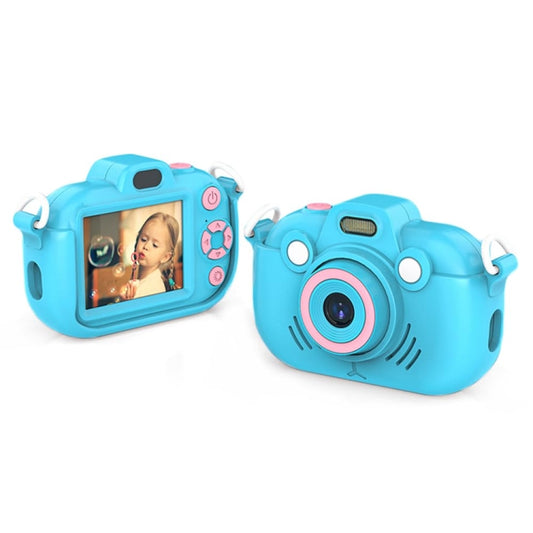 DC502 2.4-Inch 16X Zoom 2.7K Video Recording Children Digital Camera, Color: Blue No Card(EU Plug) - Children Cameras by buy2fix | Online Shopping UK | buy2fix