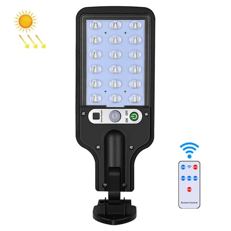 Solar Street Light LED Human Body Induction Garden Light, Spec: 616A-18 LED With Remote Control - Street Lights by buy2fix | Online Shopping UK | buy2fix