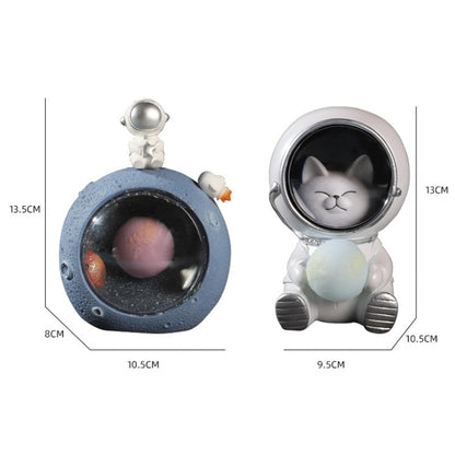 W1153 Resin Planet Night Light Home Decorations, Style: Silver Star - Night Lights by buy2fix | Online Shopping UK | buy2fix