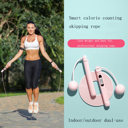 Smart Corded / Cordless Dual-Use Bluetooth APP Counting Skipping Rope(Gray) - Sporting goods by buy2fix | Online Shopping UK | buy2fix