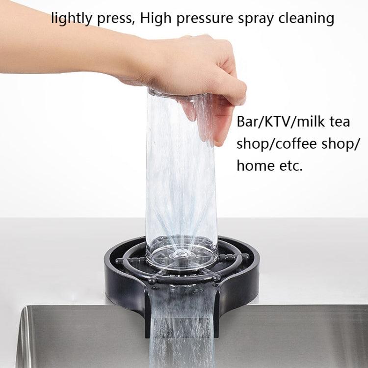 Automatic Faucet High Pressure Spray Washer, Style: 304 Stainless Steel+Soft Hose+G9/16 Three-way - Faucets & Accessories by buy2fix | Online Shopping UK | buy2fix