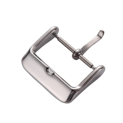 5pcs IP Plated Stainless Steel Pin Buckle Watch Accessories, Color: Gold 16mm - Watch Accessories & Parts by buy2fix | Online Shopping UK | buy2fix