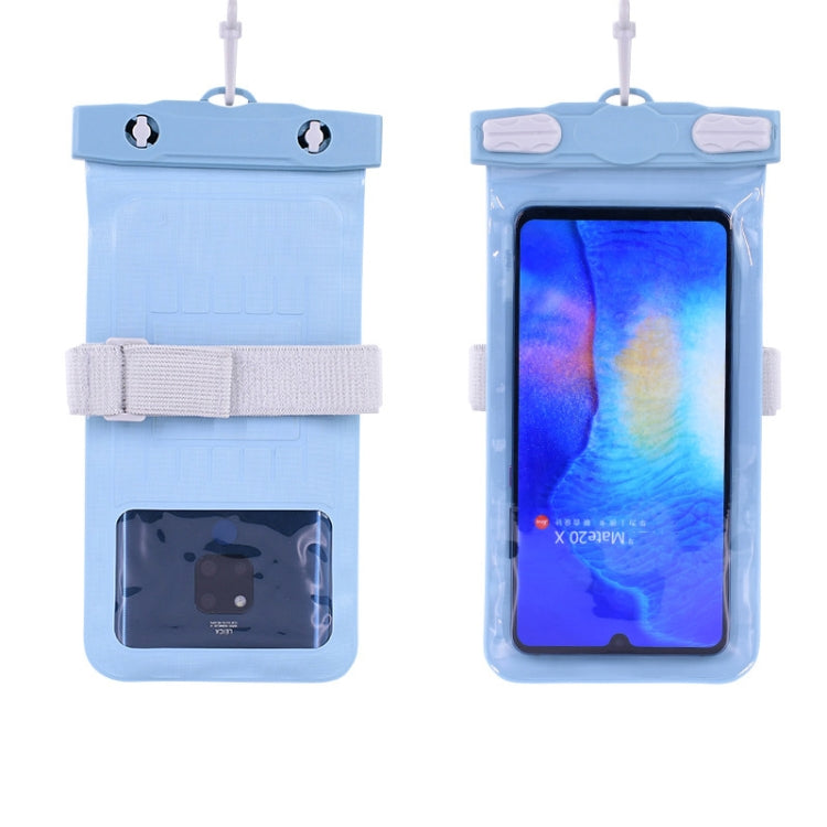 Tteoobl Diving Phone Waterproof Bag Can Be Hung Neck Or Tied Arm, Size: Extra 7.2 Inch(Gray Blue) - Waterproof Bag by Tteoobl | Online Shopping UK | buy2fix