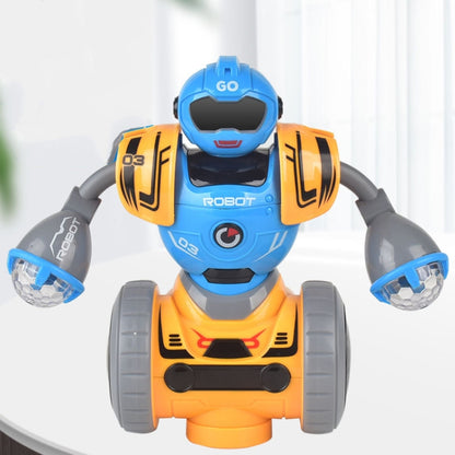 Intelligent Early Education Sound and Light Mechanical Robot Toys, Color: 3A Blue - RC Robots by buy2fix | Online Shopping UK | buy2fix