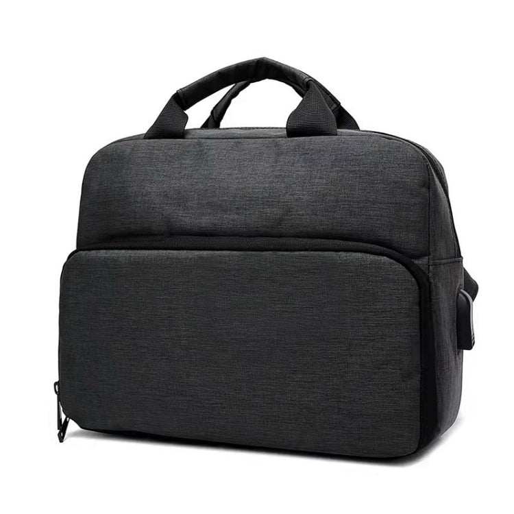 SLR Camera Bag Men Crossbody  Photography Bag Waterproof Carrying Case with USB Charging Port, Size: Large - Strap Satchel by buy2fix | Online Shopping UK | buy2fix