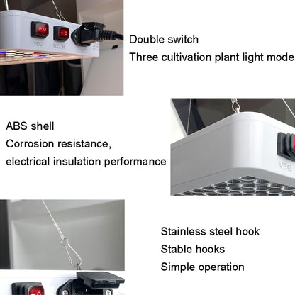 Small Plant Growth Light LED Full Spectrum Fill Light(US Plug) - LED Grow Lights by buy2fix | Online Shopping UK | buy2fix