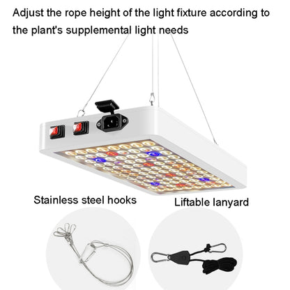 Large Plant Growth Light LED Full Spectrum Fill Light(US Plug) - LED Grow Lights by buy2fix | Online Shopping UK | buy2fix