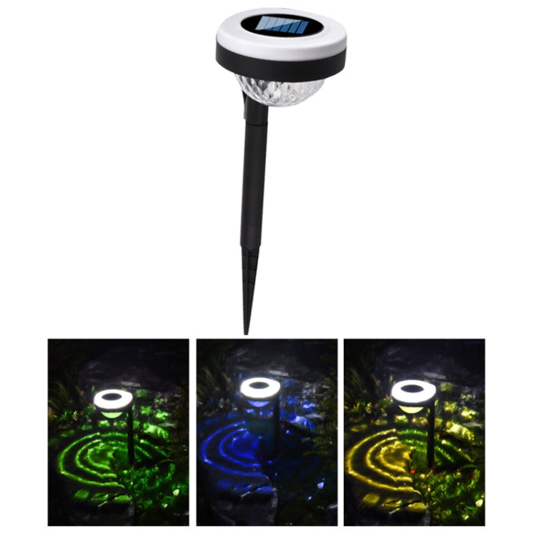 Outdoor Solar LED Dual Light Source Ground Plug Light, Model: JG04801 Color Light - Solar Lights by buy2fix | Online Shopping UK | buy2fix