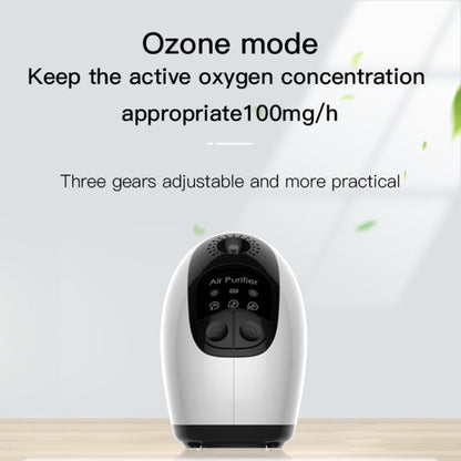 Negative Ion & Ozone Dual Mode Air Purifier Disinfection Machine To Remove Formaldehyde Bacteria(White) - Sterilizers by buy2fix | Online Shopping UK | buy2fix