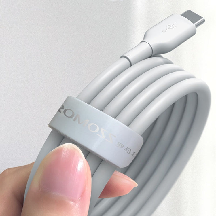 ROMOSS CB321 65W 3A 2m Dual Type-C/USB-C Port 480MBps Fast Data Sync Line Cable - USB-C & Type-C Cable by ROMOSS | Online Shopping UK | buy2fix
