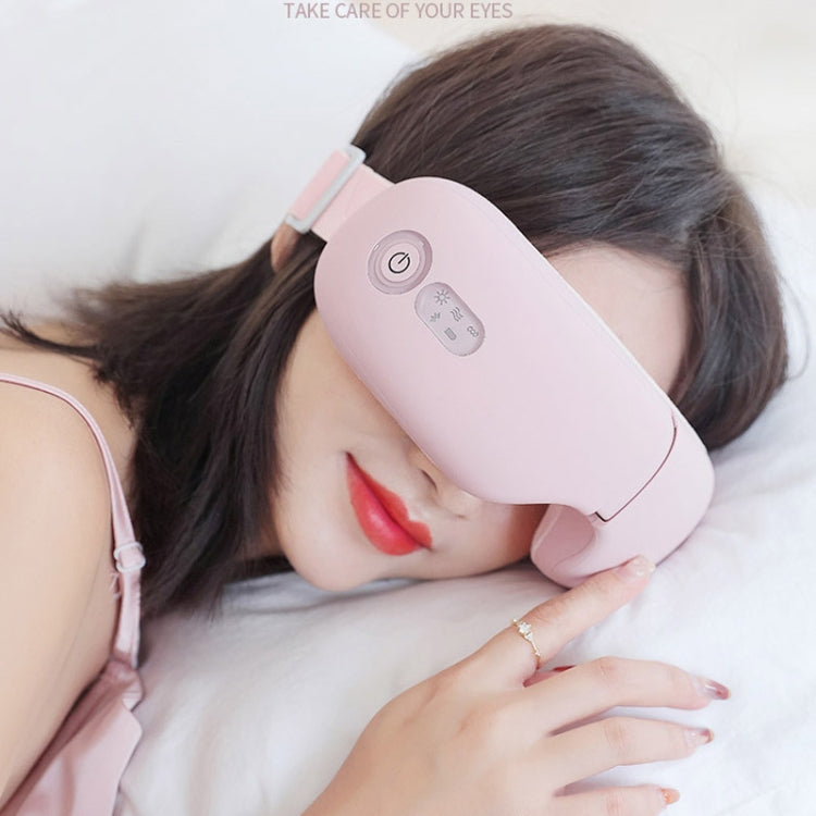 Bluetooth Rechargeable Eye Massager With Heat, Air Pressure And Vibration Massage(White) - Massage & Relaxation by buy2fix | Online Shopping UK | buy2fix