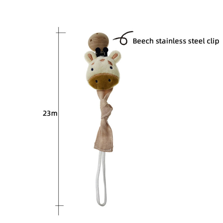 Animal Head Pacifier Chain Newborn Pacifier Clip, Style: Crown - Cups & Silicone Nipple by buy2fix | Online Shopping UK | buy2fix