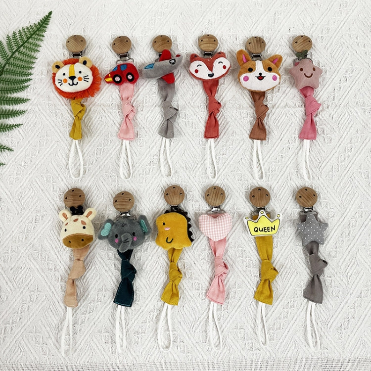 Animal Head Pacifier Chain Newborn Pacifier Clip, Style: Bears - Cups & Silicone Nipple by buy2fix | Online Shopping UK | buy2fix