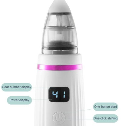 USB Charging Baby Snot Cleaner Electric Nasal Aspirator(White Purple) - Baby Care by buy2fix | Online Shopping UK | buy2fix