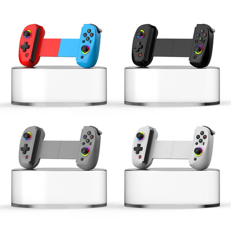 D8 Mobile Phone Stretch Band Light Gamepad Dual Hall Wireless Bluetooth Somatic Vibration Grip for PC / Android / IOS / Tablet / PS3 / PS4 / Switch, Color: White - Gamepads by buy2fix | Online Shopping UK | buy2fix