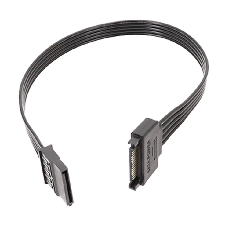 60cm Power Supply SATA 15Pin Male And Female Extension Cable Durable Hard Disk Drive Power Connection Cables - Power Cord by buy2fix | Online Shopping UK | buy2fix