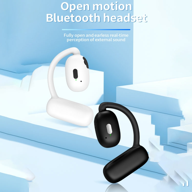 Bluetooth V5.4 Hanging Ear Wireless Earbuds Stereo Sound Headphones(Black) - Bluetooth Earphone by buy2fix | Online Shopping UK | buy2fix