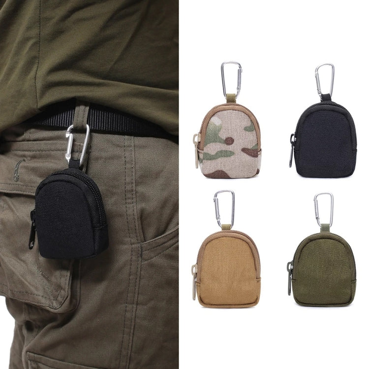 Outdoor Sports Portable Pet Snack Bag Round Type Wear-Resistant Small Money Bag(Army Green) - Wallets by buy2fix | Online Shopping UK | buy2fix