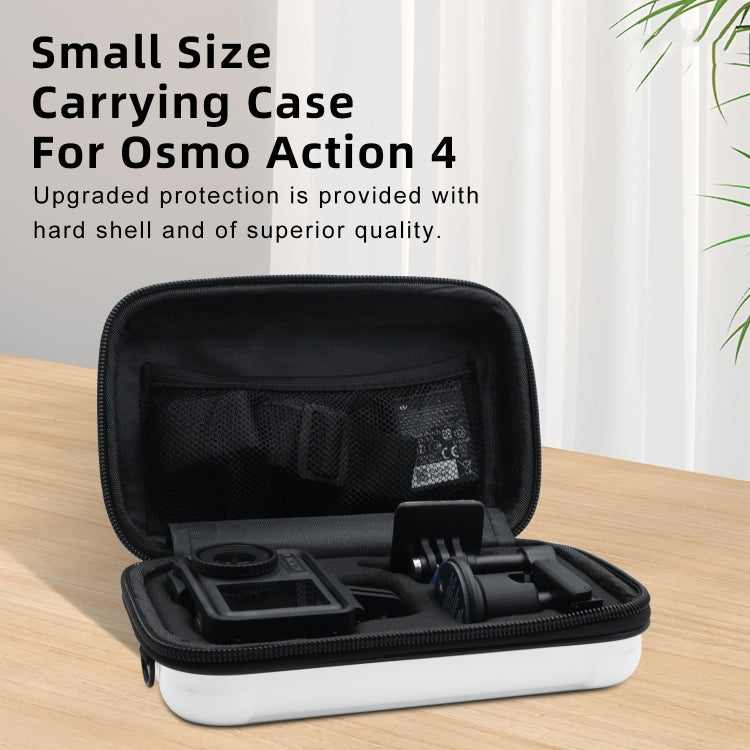 For DJI Osmo Action 4 / 3 aMagisn Small Organizer Bag Sports Camera Protective Accessories(Pearl White) - Case & Bags by aMagisn | Online Shopping UK | buy2fix