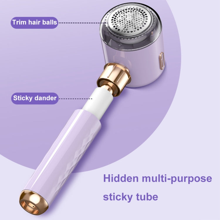 Electric Hair Ball Trimmer Household Hair Removal Ball Tool Shaver, Color: Charging-Purple - Sponges, Cloths & Brushes by buy2fix | Online Shopping UK | buy2fix