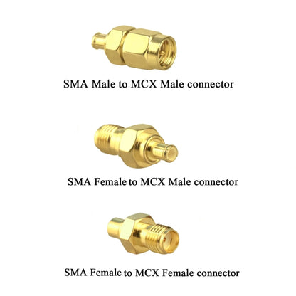 SMA Female To MCX Female High Frequency Coaxial Connector Antenna Rotating Joint - DVB-T & Simulation Antenna by buy2fix | Online Shopping UK | buy2fix