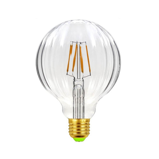E27 Screw Port LED Vintage Light Shaped Decorative Illumination Bulb, Style: G95 Watermelon Transparent(110V 4W 2700K) - LED Blubs & Tubes by buy2fix | Online Shopping UK | buy2fix